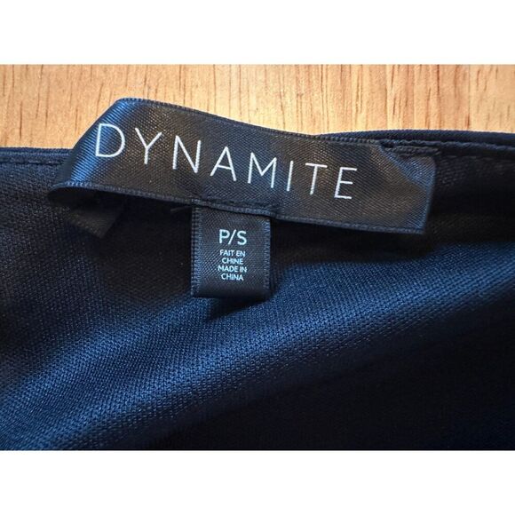 Dynamite KGMTL EDIT | Long Sleeve Front Ring Midi Dress Size Small - Picture 10 of 10